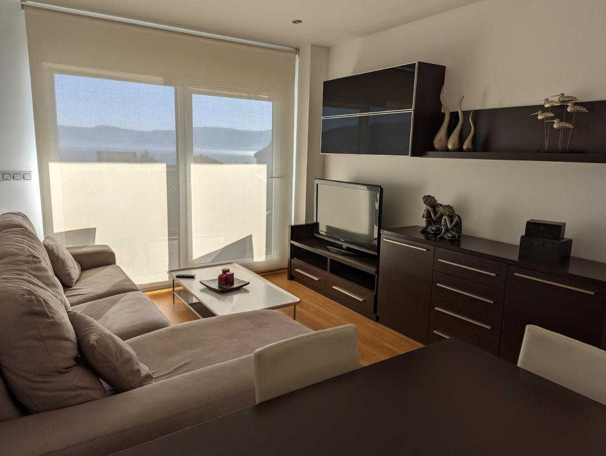 Apartamento 2 Habitaciones Con Vistas En La Playa Portonovo Esterno foto